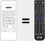 Replacement remote control for JXRA