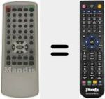 Replacement remote control for KM-112