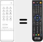 Replacement remote control for KTN 3732