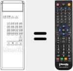 Replacement remote control for MC 132