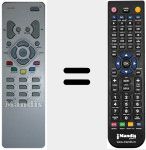 Replacement remote control for RC 111 TA1G