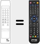 Replacement remote control for RC 1420