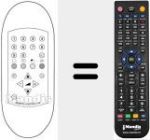 Replacement remote control for REMOTE CONTROL 218