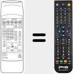 Replacement remote control for RC 51331