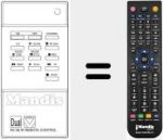 Replacement remote control for RC 96