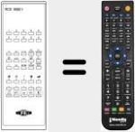 Replacement remote control for RCS 9082.1