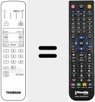 Replacement remote control for RCT 3003