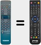 Replacement remote control for RCT 3016