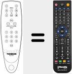 Replacement remote control for RCT 310