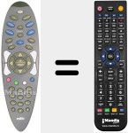 Replacement remote control for RDC-002