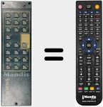 Replacement remote control for SAT BOX TZ-ER 200