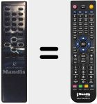 Replacement remote control for STR 500