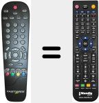 Replacement remote control for SWP-3556WC-TSA