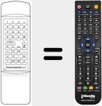Replacement remote control for T 31