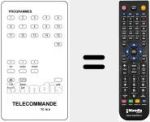 Replacement remote control for TC 16 A