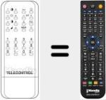 Replacement remote control for TELECONTROL