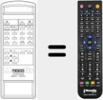 Replacement remote control for TV-51P / TV-51P(S)