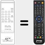Replacement remote control for 08-201660-003