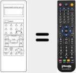 Replacement remote control for VC 121 E