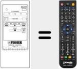 Replacement remote control for VRM-3