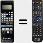 Replacement remote control for VTV 100