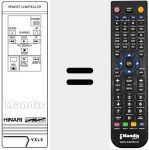 Replacement remote control for VXL 5