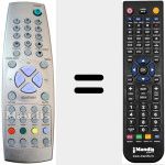 Replacement remote control for RC 11 P 27