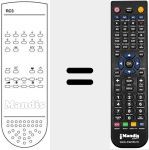 Replacement remote control for RC 3