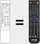 Replacement remote control for RC 513