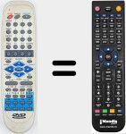 Replacement remote control for JX-2006A