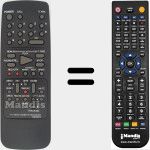 Replacement remote control for 0766093070