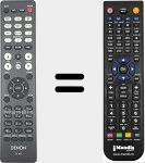 Replacement remote control for RC-1255 (919307102570S)