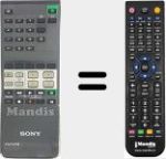 Replacement remote control for RM-671 (A1470887A)