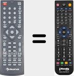 Replacement remote control for AUNA001