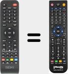 Replacement remote control for BR01