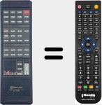 Replacement remote control for GC-1285