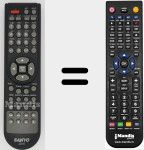 Replacement remote control for JXPYR