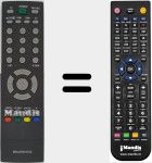 Replacement remote control for MI-MKJ37815702