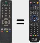 Replacement remote control for MKJ37815702