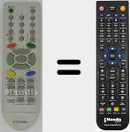 Replacement remote control for MI-6710V00090A