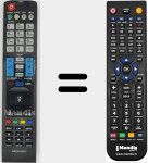 Replacement remote control for MI-AKB72914276J