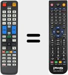 Replacement remote control for MI-BN5901041A