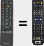 Replacement remote control for MKJ33981406