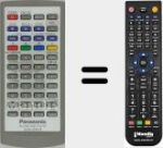 Replacement remote control for N2QAJC000018