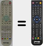 Replacement remote control for OTIC001