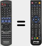 Replacement remote control for N2QAYB000198