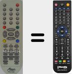 Replacement remote control for PR37020
