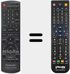 Replacement remote control for N2QAYB000388