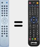 Replacement remote control for RC-OneDX1