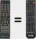 Replacement remote control for REMCON1465